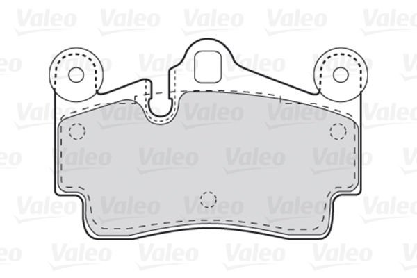 Audi Q7 2006-2016 Arası 3.0 TDI quattro, 3.0 TFSI quattro Valeo Marka Arka Balata