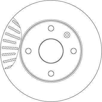 Chevrolet Nubira 2005-2011 Arası 1.4 TRW Marka Ön Fren Diski