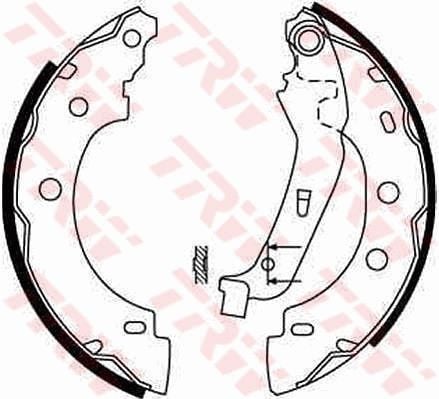 Renault Kangoo 1997-2001 Arası 1.5 dCi TRW Marka Pabuçlu Balata