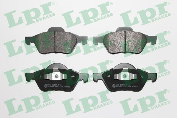 Renault Scenic 2003-2010 Arası 1.6, 1.4, 1.5 dCi LPR Marka Ön Balata