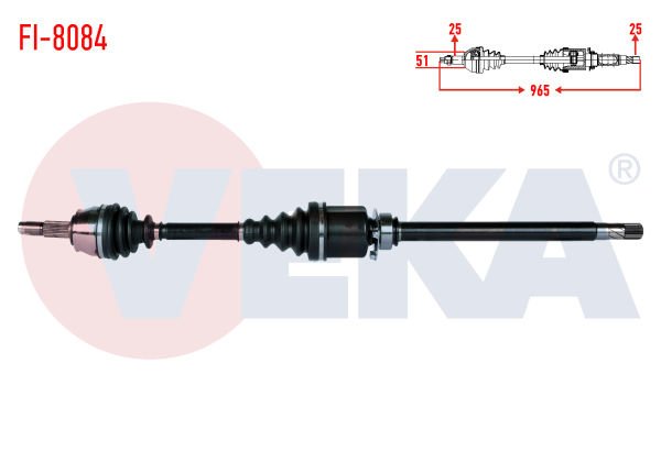 Linea 1.3 M.jet Sağ Aks Veka FI-8084