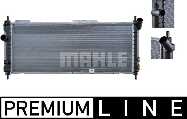 Opel Combo 1994-2001 Arası 1.2, 1.4 Mahle Marka Su Radyatörü