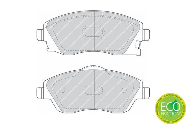 Opel Meriva 2003-2010 Arası 1.6, 1.4 16V Twinport LPG Ferodo Marka Ön Balata