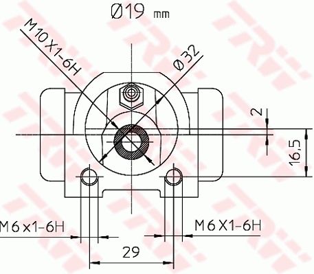 Renault Megane 1995-2008 Arası 1.9 dTi TRW Marka Fren Silindiri
