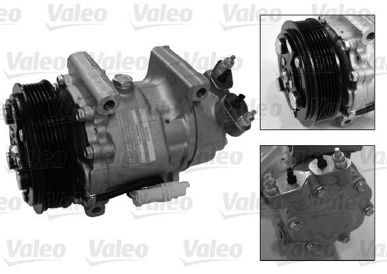 Citroen Xsara 1997-2005 Arası 1.4 i Valeo Marka Klima Kompresörü