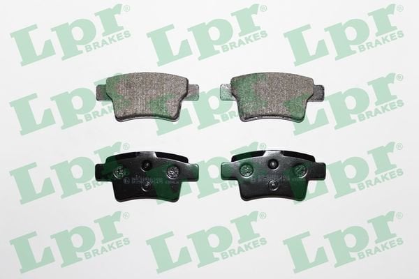 Citroen C4 2006-2015 Arası 1.6 16V, 1.6 VTi 120, 2.0 HDi 165, 2.0 i 16V, 1.6 THP 140, 1.6 THP 155, 1.6 HDi, 2.0 HDi 138, 1.8 i 16V, 1.6 HDi 110 LPR Marka Arka Balata