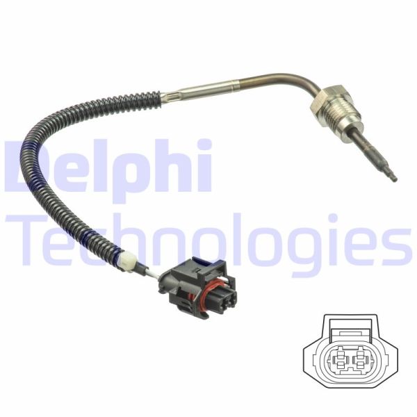 Chevrolet Captiva 2006-2010 Arası 2.0 D 4WD, 2.0 D, VCDi Tüm tekerlekleri çekişli Delphi Marka Egzoz Sıcaklık Sensörü