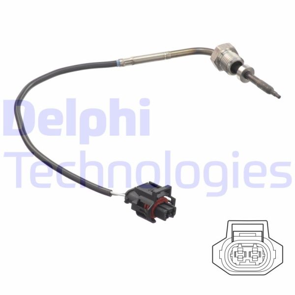 Chevrolet Captiva 2006-2010 Arası 2.0 D 4WD, 2.0 D, VCDi Tüm tekerlekleri çekişli Delphi Marka Egzoz Sıcaklık Sensörü