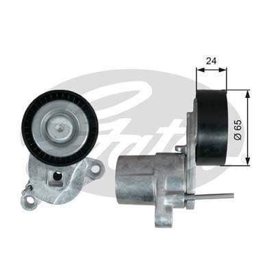 Ford B-Max 2012-2016 Arası 1.0 EcoBoost Gates Marka Vantilatör Kayış Gergi Rulmanı