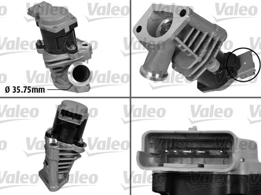 Peugeot 406 1996-2004 Arası 2.0 16V HPi Valeo Marka EGR Valfi
