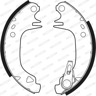Citroen Ax 1986-1998 Arası 14 D, 11, 14, 10 E, 10 Ferodo Marka Pabuçlu Balata