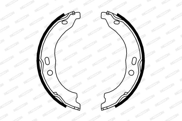 Fiat Ducato 2006-2010 Arası 3 D Ferodo Marka Pabuçlu Balata