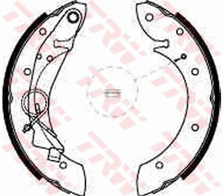 Citroen Berlingo 1996-2011 Arası 1.1 i TRW Marka Pabuçlu Balata