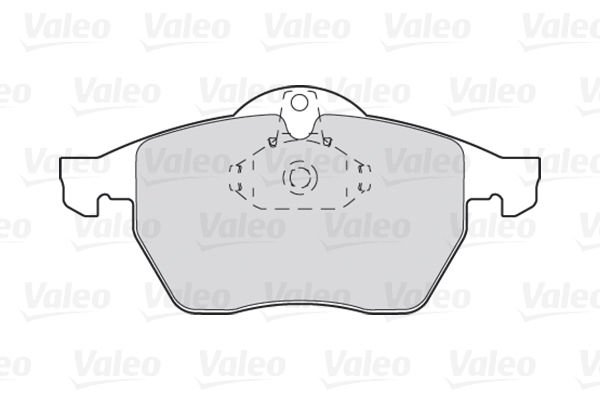 Opel Vectra 1995-2003 Arası 1.6 i, 2.5 i V6, 2.0 i 16V, 1.8 i 16V, 1.6 i 16V Valeo Marka Ön Balata