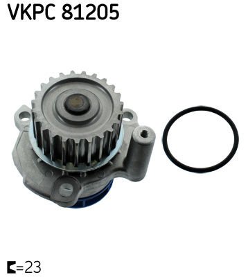 Volkswagen Scirocco 2008-2017 Arası 2.0 R SKF Marka Devirdaim Su Pompası