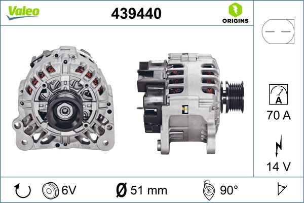 Seat Inca 1995-2003 Arası 1.4 i Valeo Marka Alternatör