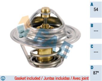 Volkswagen Golf 2004-2014 Arası 1.6 BiFuel, 1.6 MultiFuel FAE Marka Termostat