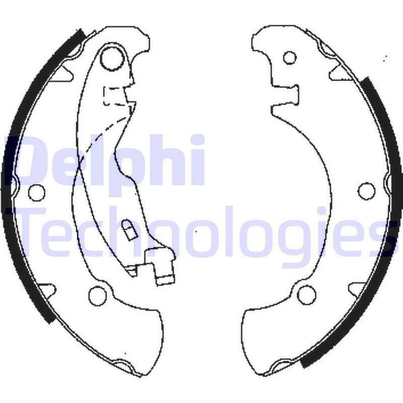 Fiat Bravo 1995-2001 Arası 1.9 TD 100 S Delphi Marka Pabuçlu Balata
