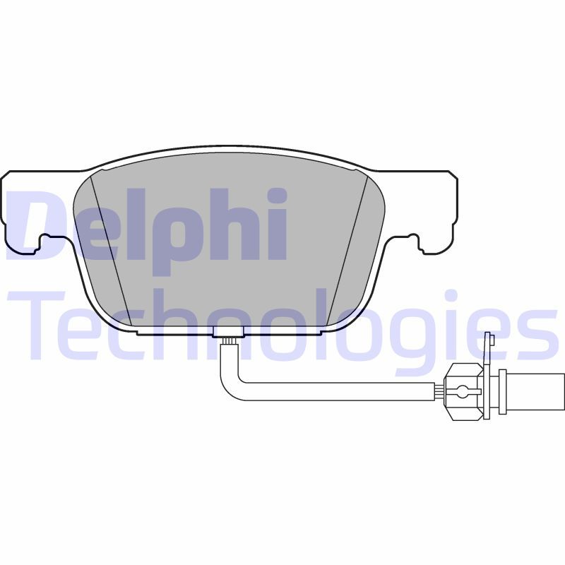 Audi A4 2015-2019 Arası 2.0 TDI, 3.0 TDI quattro, 3.0 TDI, 2.0 TFSI quattro, 2.0 TFSI, 2.0 TDI quattro, 1.4 TFSI Delphi Marka Ön Balata