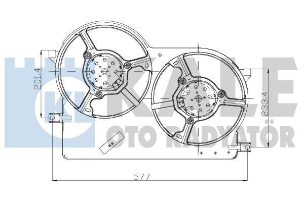 Albea 1.3 Fan Motoru Kale KAL-012622210