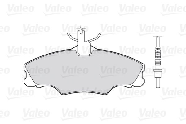 Peugeot 406 1995-2005 Arası 1.6, 1.8, 1.9 D, 1.8 16V Valeo Marka Ön Fişli Balata