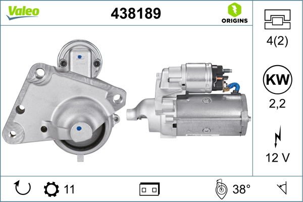 Citroen Ds4 2011-2015 Arası 1.6 HDi 110 Valeo Marka Marş Motoru