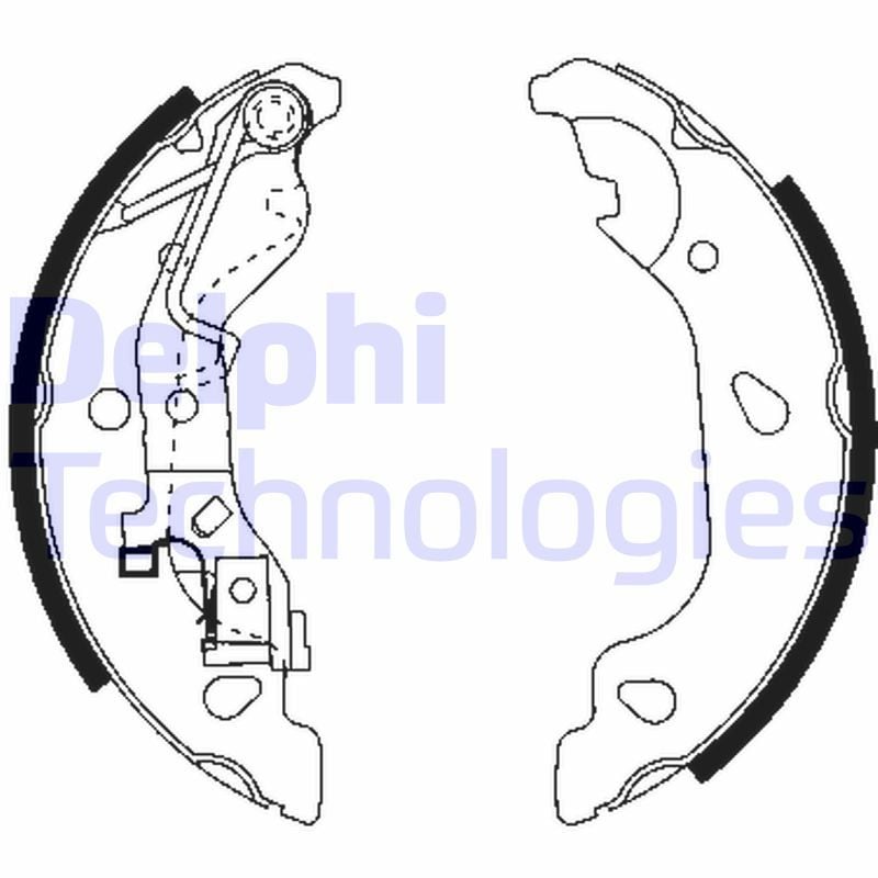 Fiat Punto 1999-2012 Arası 1.3 JTD 16V Delphi Marka Pabuçlu Balata