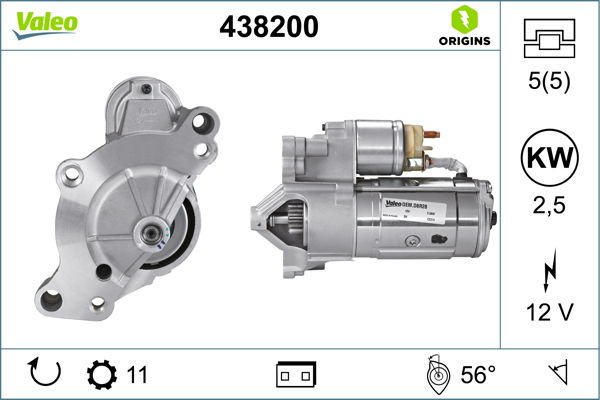 Citroen Ds4 2011-2015 Arası 2.0 HDi 165 Valeo Marka Marş Motoru