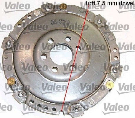 Volkswagen Golf 1989-1999 Arası 1.6, 1.9 D Valeo Marka Debriyaj Seti