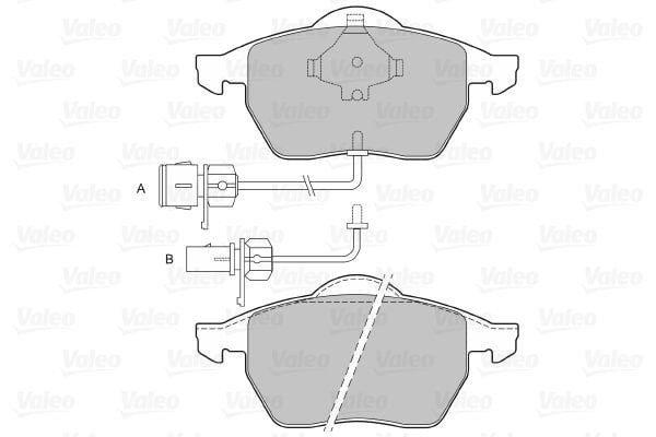 Audi A4 1994-2005 Arası 1.6 Valeo Marka Ön Balata