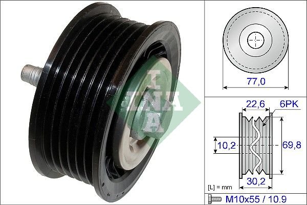 Opel Astra 2009-2015 Arası 2.0 CDTI INA Marka Vantilatör Kayış Gergi Rulmanı