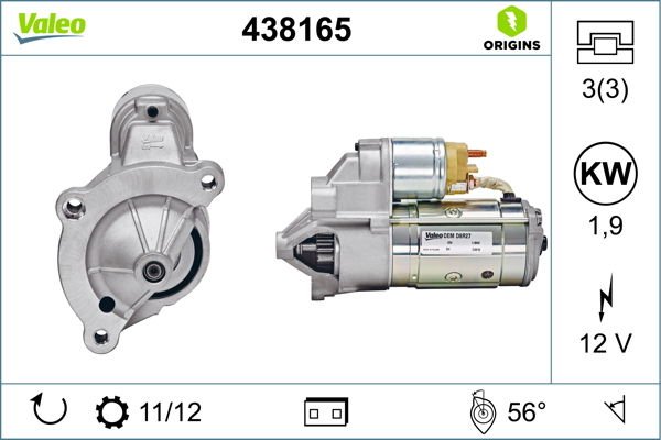 Citroen Ds4 2011-2015 Arası 2.0 HDi 165 Valeo Marka Marş Motoru