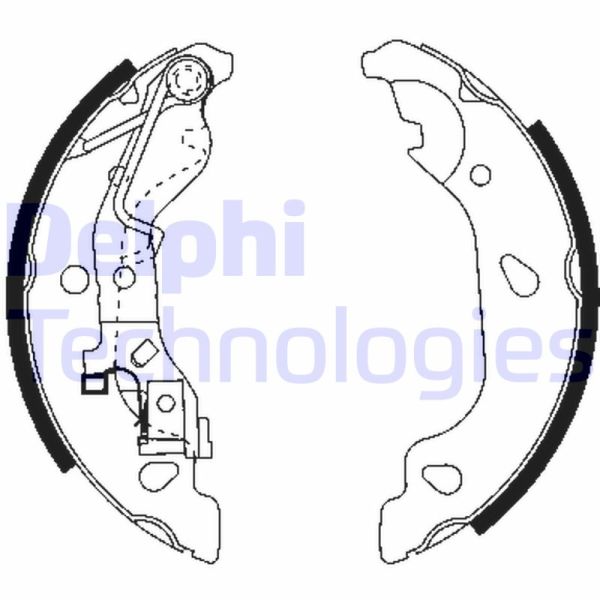 Fiat Punto 1999-2012 Arası 1.3 JTD Delphi Marka Pabuçlu Balata