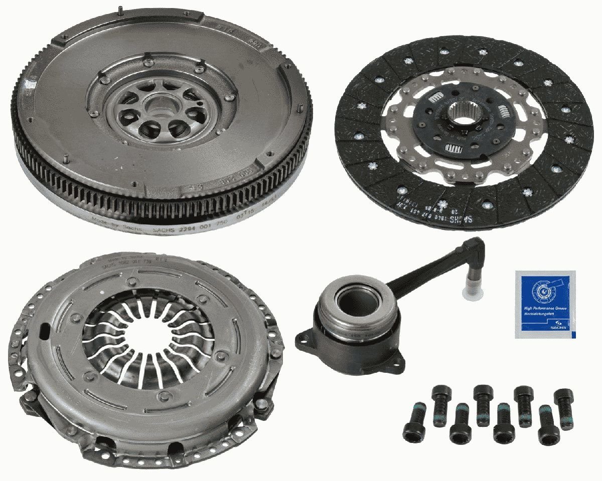 Volkswagen Transporter 2003-2015 Arası 2.5 TDI, 2.5 TDI 4motion Sachs Marka Volanlı Debriyaj Seti
