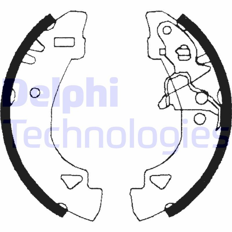 Fiat Panda 1980-2004 Arası 1000 i.e. Cat Delphi Marka Pabuçlu Balata