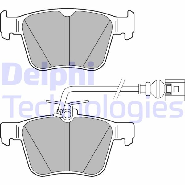 Audi Tt 2014-2018 Arası 2.5 RS quattro Delphi Marka Arka Balata