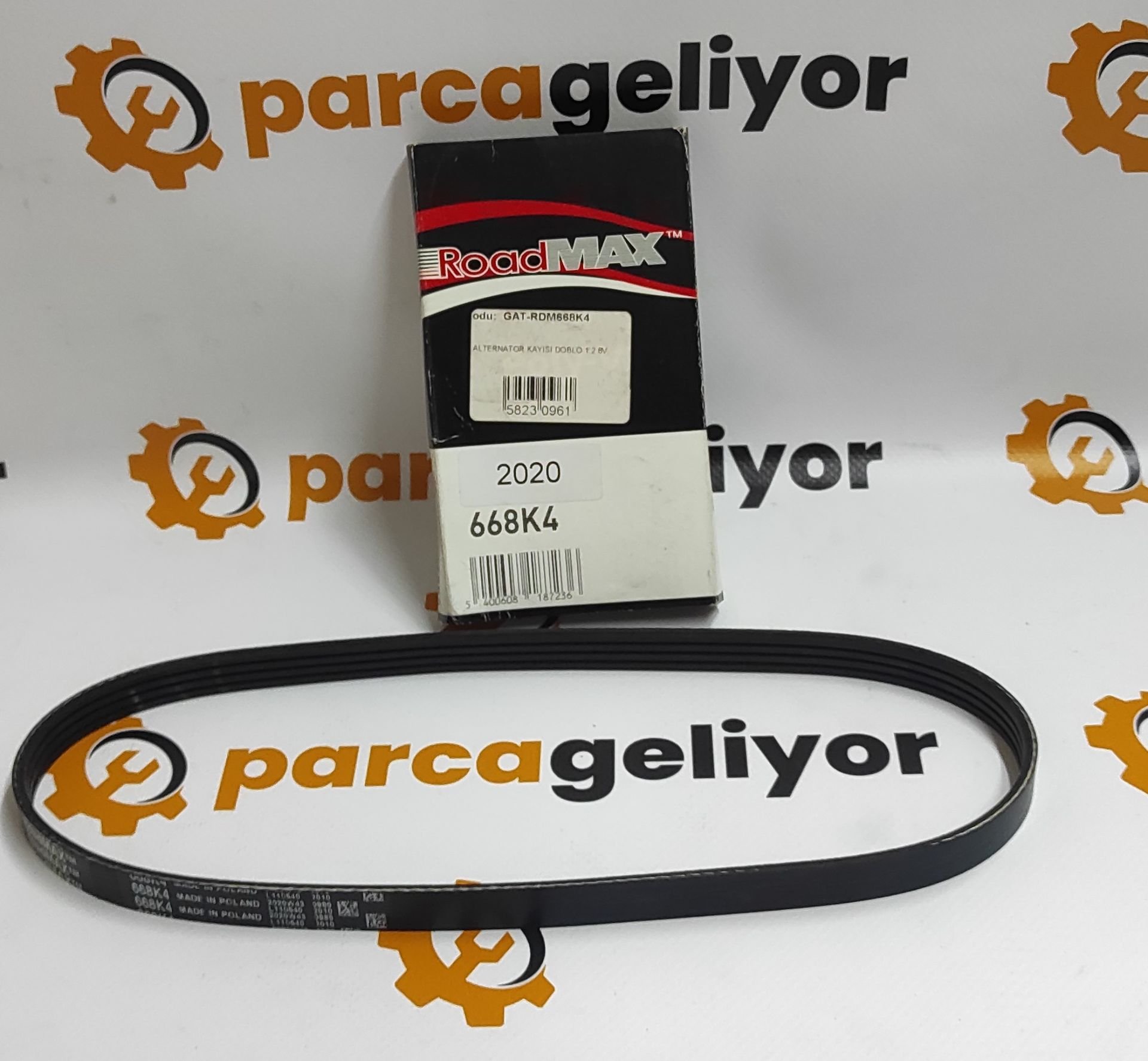 Doblo 1.2 8V V Kayışı GAT-RDM668K4