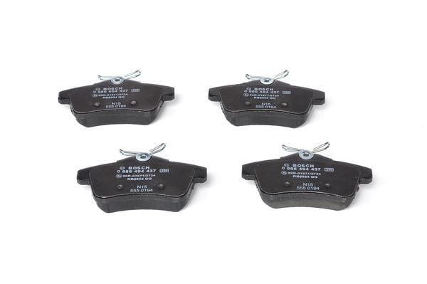 Citroen C4 2009-2013 Arası 1.6 VTi 120, 1.6 HDi 110, 2.0 HDi / BlueHDi 150, 1.4 VTi 95, 1.6 HDi 90, 1.6 THP 155 Bosch Marka Arka Balata