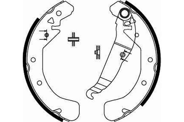 Opel Astra 1991-2009 Arası 2.0 i 16V TRW Marka Pabuçlu Balata