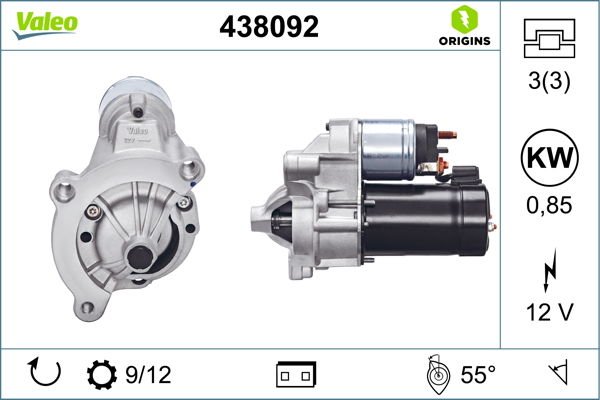 Peugeot 407 2004-2011 Arası 2.0 Bioflex Valeo Marka Marş Motoru