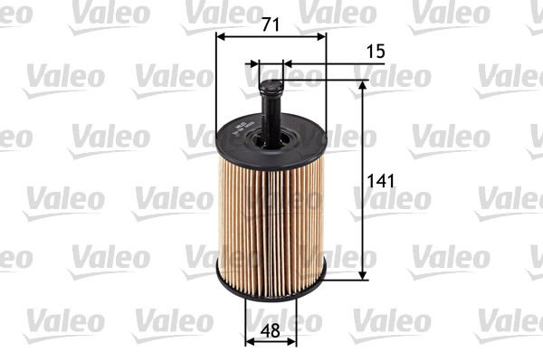 Volkswagen Jetta 2004-2013 Arası 2.0 TDI Valeo Marka Yağ Filtresi