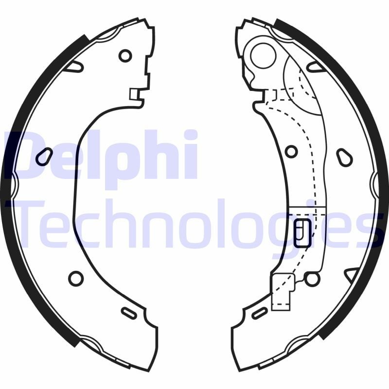 Fiat Ducato 2006-2010 Arası 3 D Delphi Marka Pabuçlu Balata
