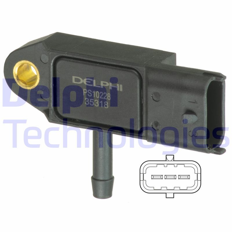 Renault Symbol 2008-2012 Arası 1.5 dCi Delphi Marka Map Sensörü