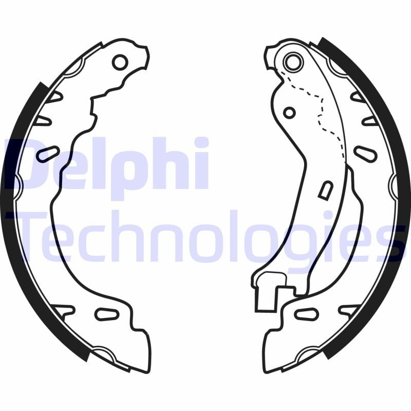 Fiat 500 2007-2011 Arası 1.2 Delphi Marka Pabuçlu Balata