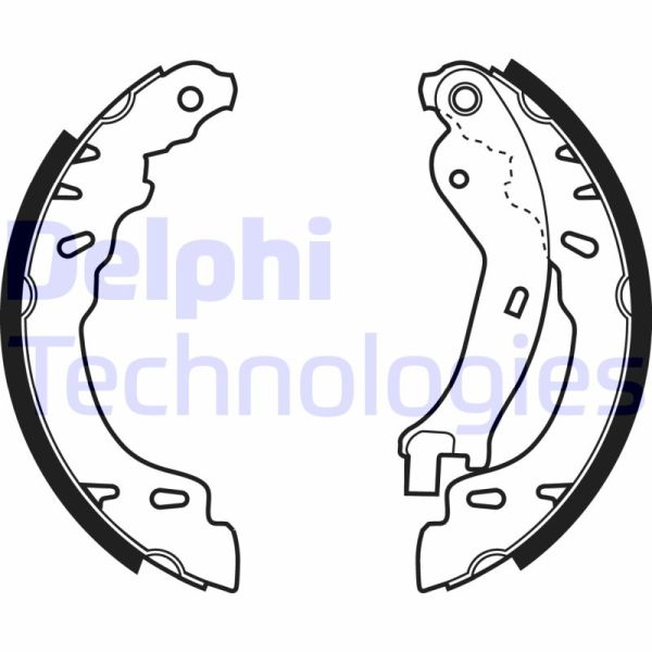 Fiat 500 2007-2011 Arası 1.2 Delphi Marka Pabuçlu Balata