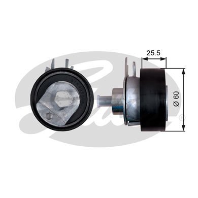 Volkswagen Polo 1994-1999 Arası 100 1.4 16V, 120 1.6 16V GTI Gates Marka Vantilatör Kayış Gergi Rulmanı