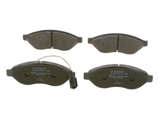 Fiat Ducato 2006-2010 Arası 140 Natural Power, 115 Multijet 2,0 D, 150 Multijet 3,0 D, 130 Multijet 2,3 D, 150 Multijet 2,3 D Bosch Marka Balata
