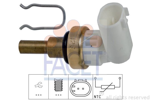 Chevrolet Kalos 2005-2010 Arası 1.4 Facet Marka Hararet Müşürü