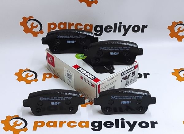 Clio V 1.0 Sce Arka Fren Disk Balatası FRD-FDB4182W