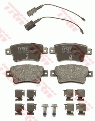 Fiat Punto 2005-2016 Arası 1.2, 0.9 Bifuel, 1.4, 1.4 Multi Air TRW Marka Arka Balata